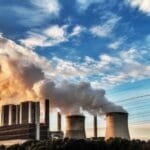 planta de energía fósil
