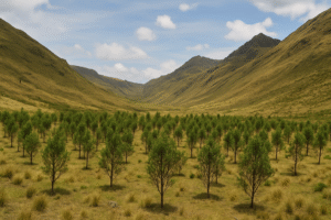 restauración ecológica de los bosques altoandinos