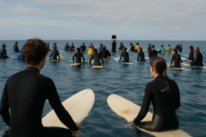 Surfistas protestan en Tenerife