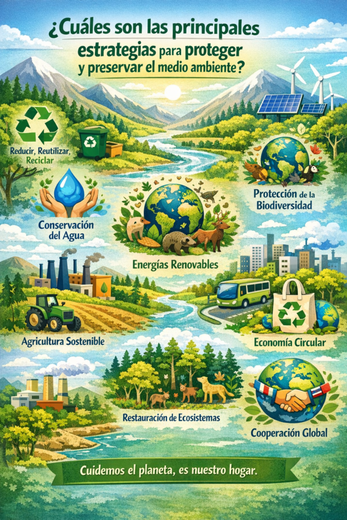 10 acciones para cuidar el medio ambiente